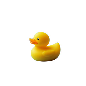 Yellow Rubber Duck V11 Vinyl Car Decal Sticker – Waterproof & UV-Resistant 8"