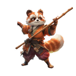 Kung Fu Panda Art Vinyl Car Decal Sticker – Waterproof & UV-Resistant 8"