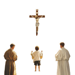 First Communion Blessing Vinyl Car Decal Sticker – Waterproof & UV-Resistant 8"
