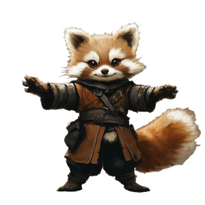 Tanuki Adventurer V2 Vinyl Car Decal Sticker – Waterproof & UV-Resistant 8"