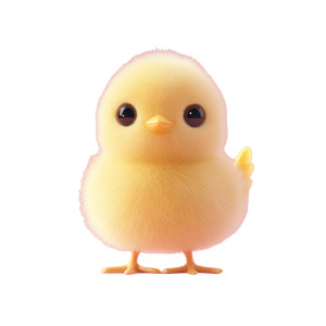 Fluffy Baby Chick Vinyl Car Decal Sticker – Waterproof & UV-Resistant 8" Fluffy Baby Chick Vinyl Car Decal Sticker – Waterproof & UV-Resistant 8"