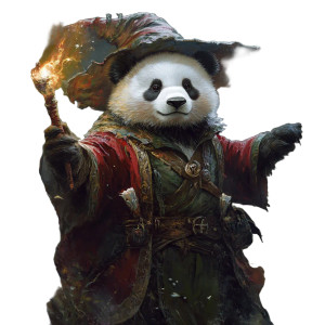 Panda Wizard Vinyl Car Decal Sticker – Waterproof & UV-Resistant 8" Panda Wizard Vinyl Car Decal Sticker – Waterproof & UV-Resistant 8"