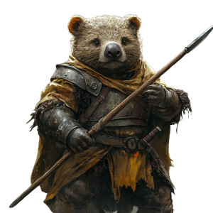 Wombat Warrior Vinyl Car Decal Sticker – Waterproof & UV-Resistant 8" Wombat Warrior Vinyl Car Decal Sticker – Waterproof & UV-Resistant 8"