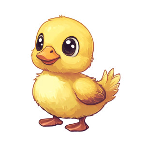 Cartoon Duckling Vinyl Car Decal Sticker – Waterproof & UV-Resistant 8" Cartoon Duckling Vinyl Car Decal Sticker – Waterproof & UV-Resistant 8"