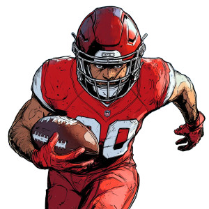 Football Player Vinyl Car Decal Sticker – Waterproof & UV-Resistant 8" Football Player Vinyl Car Decal Sticker – Waterproof & UV-Resistant 8"