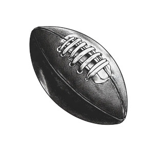 Flying Football Tattoo Vinyl Car Decal Sticker – Waterproof & UV-Resistant 8" Flying Football Tattoo Vinyl Car Decal Sticker – Waterproof & UV-Resistant 8"