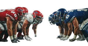 Football Lineup Anticipation Vinyl Car Decal Sticker – Waterproof & UV-Resistant 8"