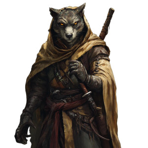 Gnoll Cultist Vinyl Car Decal Sticker – Waterproof & UV-Resistant 8"