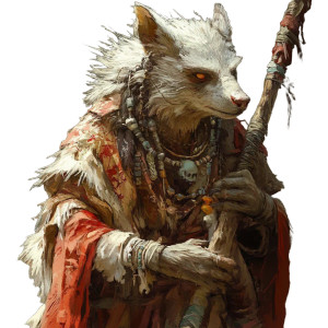Gnoll Shaman Vinyl Car Decal Sticker – Waterproof & UV-Resistant 8" Gnoll Shaman Vinyl Car Decal Sticker – Waterproof & UV-Resistant 8"