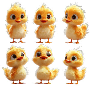 Fluffy Baby Duck Vinyl Car Decal Sticker – Waterproof & UV-Resistant 8" Fluffy Baby Duck Vinyl Car Decal Sticker – Waterproof & UV-Resistant 8"