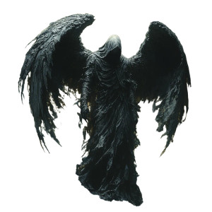 Dark Reaper V2 Vinyl Car Decal Sticker – Waterproof & UV-Resistant 8"