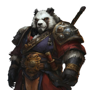 Pandaren Vinyl Car Decal Sticker – Waterproof & UV-Resistant 8" Pandaren Vinyl Car Decal Sticker – Waterproof & UV-Resistant 8"
