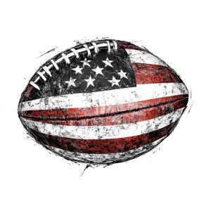 American Football V8 Vinyl Car Decal Sticker – Waterproof & UV-Resistant 8"