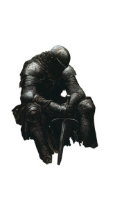 Tattered Knight V2 Vinyl Car Decal Sticker – Waterproof & UV-Resistant 8" Tattered Knight V2 Vinyl Car Decal Sticker – Waterproof & UV-Resistant 8"