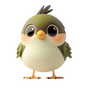 Cute Cartoon Bird V2 Vinyl Car Decal Sticker – Waterproof & UV-Resistant 8" Cute Cartoon Bird V2 Vinyl Car Decal Sticker – Waterproof & UV-Resistant 8"