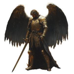 St. Michael Archangel V2 Vinyl Car Decal Sticker – Waterproof & UV-Resistant 8" St. Michael Archangel V2 Vinyl Car Decal Sticker – Waterproof & UV-Resistant 8"