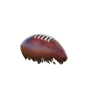American Football V16 Vinyl Car Decal Sticker – Waterproof & UV-Resistant 8"