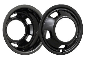 Upgrade Your Style | Fits 17 Inch Wheels | Gloss Black Wheel Simulators | Set Of 4