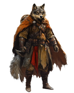 Wolfkin Merchant Vinyl Car Decal Sticker – Waterproof & UV-Resistant 8"