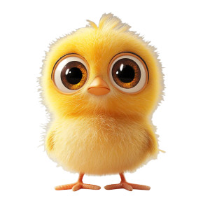 Fluffy Baby Chick V2 Vinyl Car Decal Sticker – Waterproof & UV-Resistant 8" Fluffy Baby Chick V2 Vinyl Car Decal Sticker – Waterproof & UV-Resistant 8"