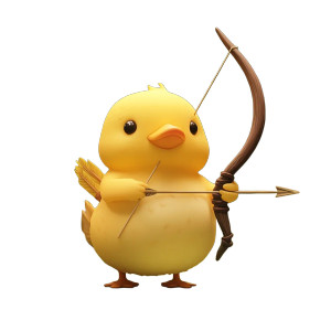 Ghibli Duck Archer Vinyl Car Decal Sticker – Waterproof & UV-Resistant 8" Ghibli Duck Archer Vinyl Car Decal Sticker – Waterproof & UV-Resistant 8"