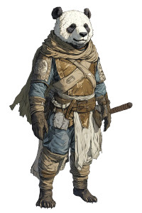 Panda Bear Elf Vinyl Car Decal Sticker – Waterproof & UV-Resistant 8"