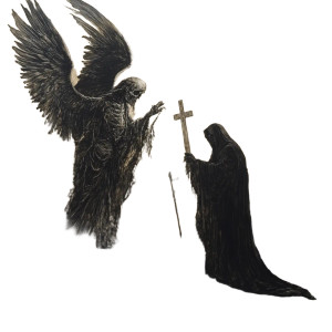 Grim Reaper Scene V4 Vinyl Car Decal Sticker – Waterproof & UV-Resistant 8"