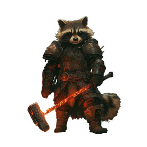 Armored Raccoon Warrior V2 Vinyl Car Decal Sticker – Waterproof & UV-Resistant 8" Armored Raccoon Warrior V2 Vinyl Car Decal Sticker – Waterproof & UV-Resistant 8"