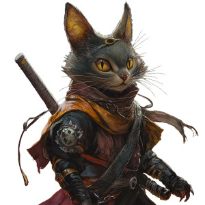 Cryptid Ninja Vinyl Car Decal Sticker – Waterproof & UV-Resistant 8"