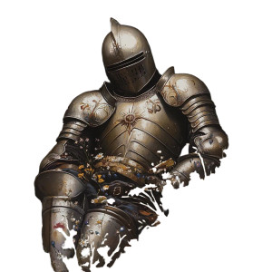 Knight'S Armour Vinyl Car Decal Sticker – Waterproof & UV-Resistant 8"