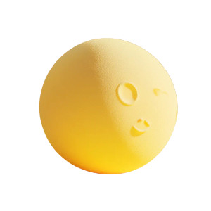 Cute Yellow Moon Vinyl Car Decal Sticker – Waterproof & UV-Resistant 8"