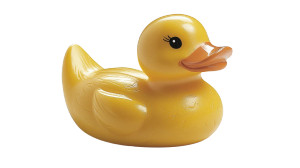 Rubber Duck V14 Vinyl Car Decal Sticker – Waterproof & UV-Resistant 8"