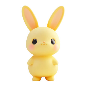 Yellow Chibi Rabbit Vinyl Car Decal Sticker – Waterproof & UV-Resistant 8" Yellow Chibi Rabbit Vinyl Car Decal Sticker – Waterproof & UV-Resistant 8"