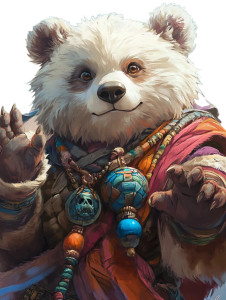 Kung Fu Panda Bear Vinyl Car Decal Sticker – Waterproof & UV-Resistant 8"