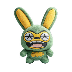 Plush Sanxingdui Mask Vinyl Car Decal Sticker – Waterproof & UV-Resistant 8"