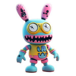 Nifty Toy Character Vinyl Car Decal Sticker – Waterproof & UV-Resistant 8" Nifty Toy Character Vinyl Car Decal Sticker – Waterproof & UV-Resistant 8"