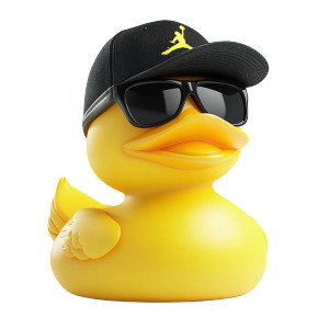 Stylish Rubber Duck V3 Vinyl Car Decal Sticker – Waterproof & UV-Resistant 8" Stylish Rubber Duck V3 Vinyl Car Decal Sticker – Waterproof & UV-Resistant 8"