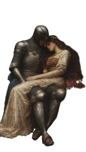 Knight And Wife Vinyl Car Decal Sticker – Waterproof & UV-Resistant 8"