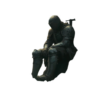 Lonely Knight V2 Vinyl Car Decal Sticker – Waterproof & UV-Resistant 8" Lonely Knight V2 Vinyl Car Decal Sticker – Waterproof & UV-Resistant 8"