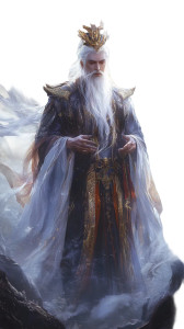 Divine Chinese Sage V2 Vinyl Car Decal Sticker – Waterproof & UV-Resistant 8"