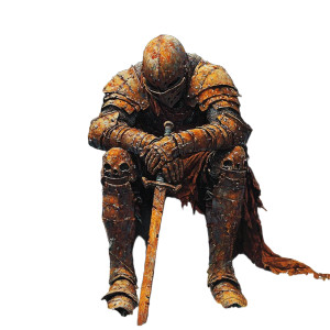 Solemn Knight Vinyl Car Decal Sticker – Waterproof & UV-Resistant 8" Solemn Knight Vinyl Car Decal Sticker – Waterproof & UV-Resistant 8"