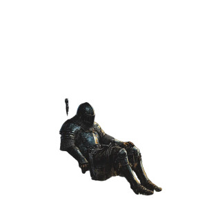 Knight Under Tree Vinyl Car Decal Sticker – Waterproof & UV-Resistant 8"