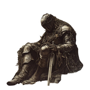 Fallen Knight'S End V2 Vinyl Car Decal Sticker – Waterproof & UV-Resistant 8"