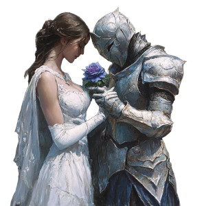 White Knight'S Gift Vinyl Car Decal Sticker – Waterproof & UV-Resistant 8"