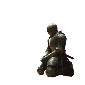 Knight In Armor V2 Vinyl Car Decal Sticker – Waterproof & UV-Resistant 8"