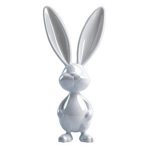 Rabbit Sculpture Art Vinyl Car Decal Sticker – Waterproof & UV-Resistant 8" Rabbit Sculpture Art Vinyl Car Decal Sticker – Waterproof & UV-Resistant 8"