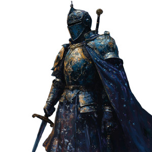 Knight At Night Vinyl Car Decal Sticker – Waterproof & UV-Resistant 8"