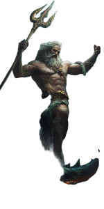 Zeus Vs Kraken Vinyl Car Decal Sticker – Waterproof & UV-Resistant 8"