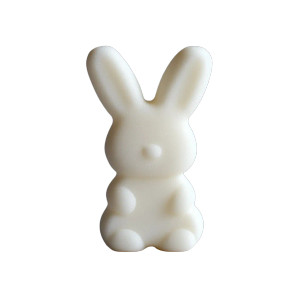 White Gummy Bunny Vinyl Car Decal Sticker – Waterproof & UV-Resistant 8" White Gummy Bunny Vinyl Car Decal Sticker – Waterproof & UV-Resistant 8"