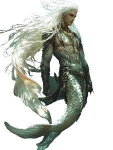 Demon Mermaid Vinyl Car Decal Sticker – Waterproof & UV-Resistant 8"